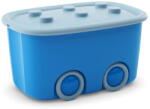 KIS Cutie de depozitare pentru copii albastru-deschis din plastic 58x39x32 cm Funny Box - KIS