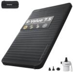 KingCamp Önfelfújó matrac Premium Double KM1901 fekete