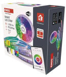 EMOS GoSmart LED szalag szett 5 méter RGB+CCT FullColor - Wi-Fi vezérlő + tápegység + távirányító (ZPW518R)