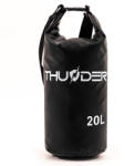 THUNDER Vízhatlan hátizsák, tágas SUP, evezős táska 20L fekete