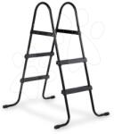 EXIT Toys Medence létra pool ladder Exit Toys 60-90 cm magas kerethez fémváz csúszásmentes fekete (ET30933300)