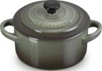 Le Creuset Vas de copt și servire Mini Cocotte 250 ml gri verde (71901101730100)