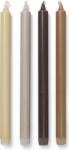 ferm LIVING Lumânări Pure nude 4 buc (1104266260)