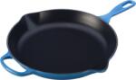 Le Creuset Tigaie pentru prăjit și servit Signature 23 cm albastru marsiliez (20182232000422)