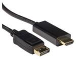 ACT Conversion DisplayPort male to HDMI-A male cable 5m Black (AK3992)