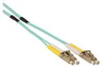 ACT Multimode 50/125 OM3 duplex ruggedized fiber cable with LC connectors 50m Blue (RL5105) - pcland