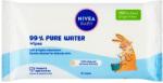 Nivea baba törlőkendő (57 db/fólia) 99%-os tisztaságú víz