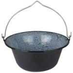 GimiHome Ceaun emailat rezistent, 16 litri, negru (GM5584) Ceaun