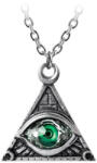 Alchemy Gothic Zgardă ALCHEMY GOTHIC - Eye Of Providence - P827-Green