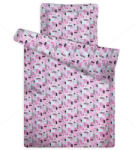  Gyermek paplan, párna garnitúra, Pink pillangó (90×140 cm + 40×50 cm)