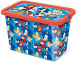  Sonic a sündisznó Friends műanyag tároló doboz 7 L (STF04504) - oliviashop