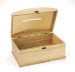  Natúr fa íves lakodalmi persely - kosarbolt