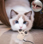 Nobleza Plüssjáték egér macskamentával (062751)