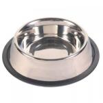 ENJOY ENJOY, castron câini, rotund, antiderapant, inox, argintiu, M-L(1.8l, ⌀21cm)
