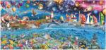 Educa - Puzzle Viață, panoramă - 3 000 piese Puzzle