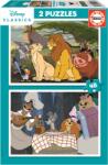 Educa - Puzzle 2x48 Animale Disney - 40 - 99 piese Puzzle