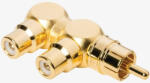 AudioQuest Splitter RCA tip Y, tata - 2x mama, Audioquest M22F-HRD
