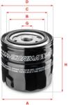 SOFIMA Filtru ulei SOFIMA S 3440 R (S 3440 R) - fixbox
