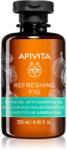 APIVITA Refreshing Fig Shower Gel gel de dus revigorant cu uleiuri esentiale 250 ml