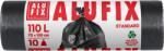 Alufix Mega fekete zsák, 110 l, 10 db