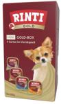 RINTI Gold Mini Multibox 8x100 g nedves táplálék kicsi fajtájú felnőtt kutyák számára
