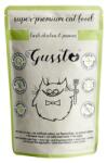 Gussto Cat Fresh Chicken Prawns tasak 85 g nedves táplálék macskáknak csirke garnélával