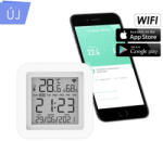 FALCON TH WiFi / Wi-Fis beltéri hőmérséklet és nedvességtartalom érzékelő, TH06A