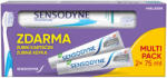 Sensodyne fogkrém 2x75ml Extra Whitening + 1 db fogkefe ingyen