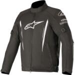 Alpinestars Geaca moto Alpinestars GUNNER v2 WATERPROOF JACKET - barbati, iarna/all season, impermeabila, street, alb/negru (3206819-12)
