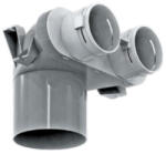  Mennyezeti szelepfogadó 2x75mm (Blaufast RPZ 125/75*2 01 ) - szellozesaruhaz