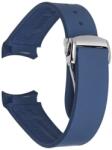  Curea silicon navy capăt curbat 22mm pentru Omega Seamaster