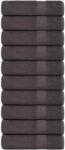 vidaXL Кърпи за ръце FROGN 10 бр. Антрацит 50x100 см 360 г/м2 (136683)