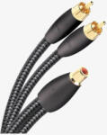 AudioQuest Splitter 1xRCA mama la 2xRCA tata Audioquest F22M-FLX-X, 15cm