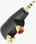 AudioQuest Adaptor Jack3.5 tata la 2xRCA mama Audioquest Hard Mini/RCA Adaptor