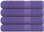 vidaXL Кърпи FROGN 4 бр. Лилави 100x200 см 360 г/м2 (136891)