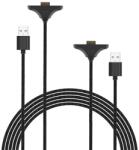 IPEGA Cablu de încărcare 2pcs (USB - Joy-Con controller, 300cm) BLACK Nintendo Switch 2 (PG-SW2119A)