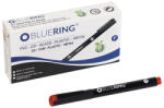 BLUERING Rostirón, tűfilc alkoholos 0, 5mm, OHP Bluering® F piros (BR895479) - cartridge