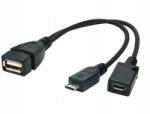 Gembird Usb Micro Kábel Af-bm+(f) Usb 2.0 Otg 15CM