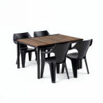 Keter Carter 4+1 szett dió-grafit 260568_207063_4