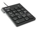 EQUIP Equip-Life vezetékes numerikus billentyűzet (fekete) (EQUIP_245205) (EQUIP_245205)