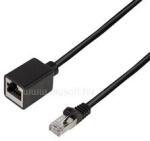 LogiLink Patch kábelhosszabbító prémium, Cat. 6A, S/FTP, fekete, 2 m (LOGILINK_CQX053S) (LOGILINK_CQX053S)