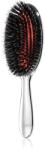 Janeke Chromium Line Air-Cushioned Brush with Bristles and Nylon Reinforcement perie ovală pentru păr 22 x 7 cm 1 buc