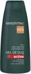 Gerovital Men Active 3 az 1-ben tusfürdő, 400 ml