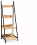 Signal Matis Létra Polcos Tölgy-Sötétbarna Fém Állvány
