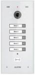 ELECTRA Videointerfon de exterior Electra VPH. 05F03. ELWTL, 5 familii, montaj incastrat, 4 fire, RFID, alb (VPH.05F03.ELWTL)