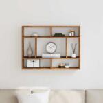 Bútor-market Antik fa szerelt fa fali polc 75x16x55 cm