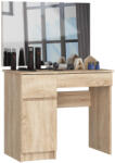 AKORD CLP P-2/SL Fésülködőasztal Tükörrel Sonoma Tölgy
