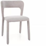 SIGNAL MEBLE Vico Wind Étkezőszék - Világosszürke Szövet, Modern Design