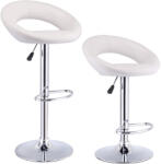 Timeless Tools 2 db Bárszék - Fehér - Fehér (HOP1000877-2)
