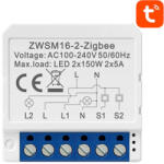 Avatto 5262595 Zwsm16-w2 Zigbee Intelligens Fali Kapcsoló Tuya (ZWSM16-W2)